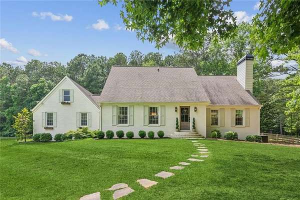 5.47 Acres of Land with Home for Sale in Cumming, Georgia