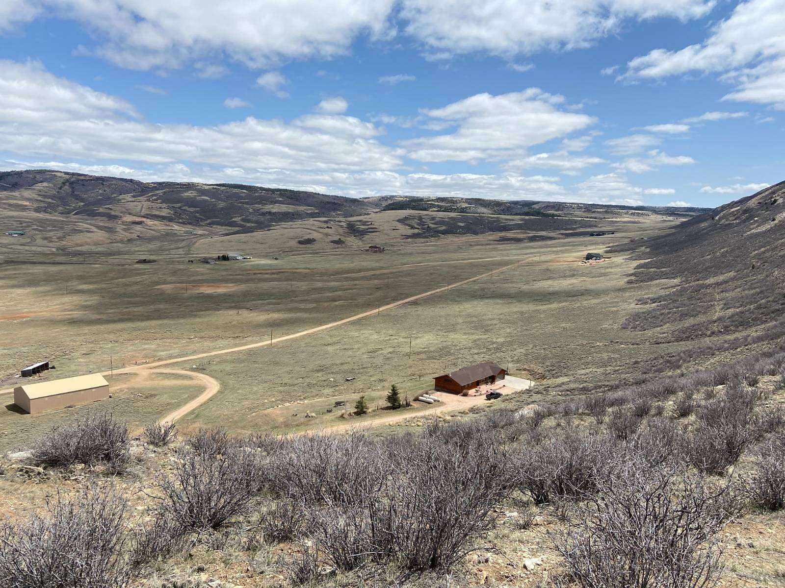 41.7 Acres of Land with Home for Sale in Laramie, Wyoming