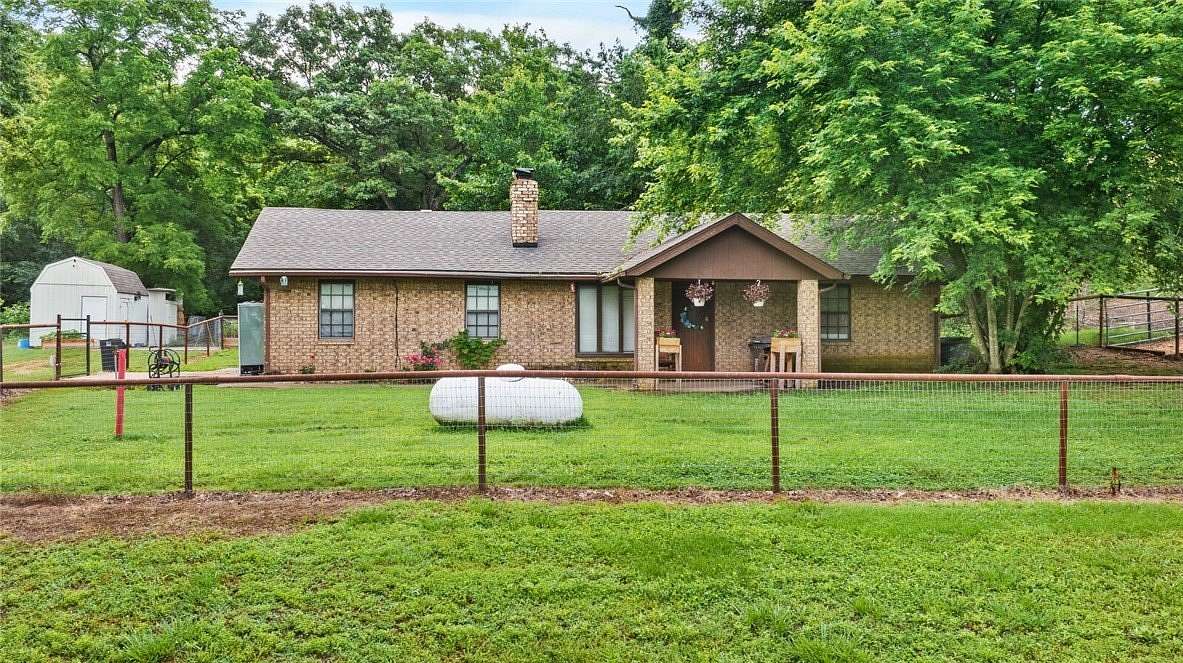 15.3 Acres of Land with Home for Sale in Watts, Oklahoma