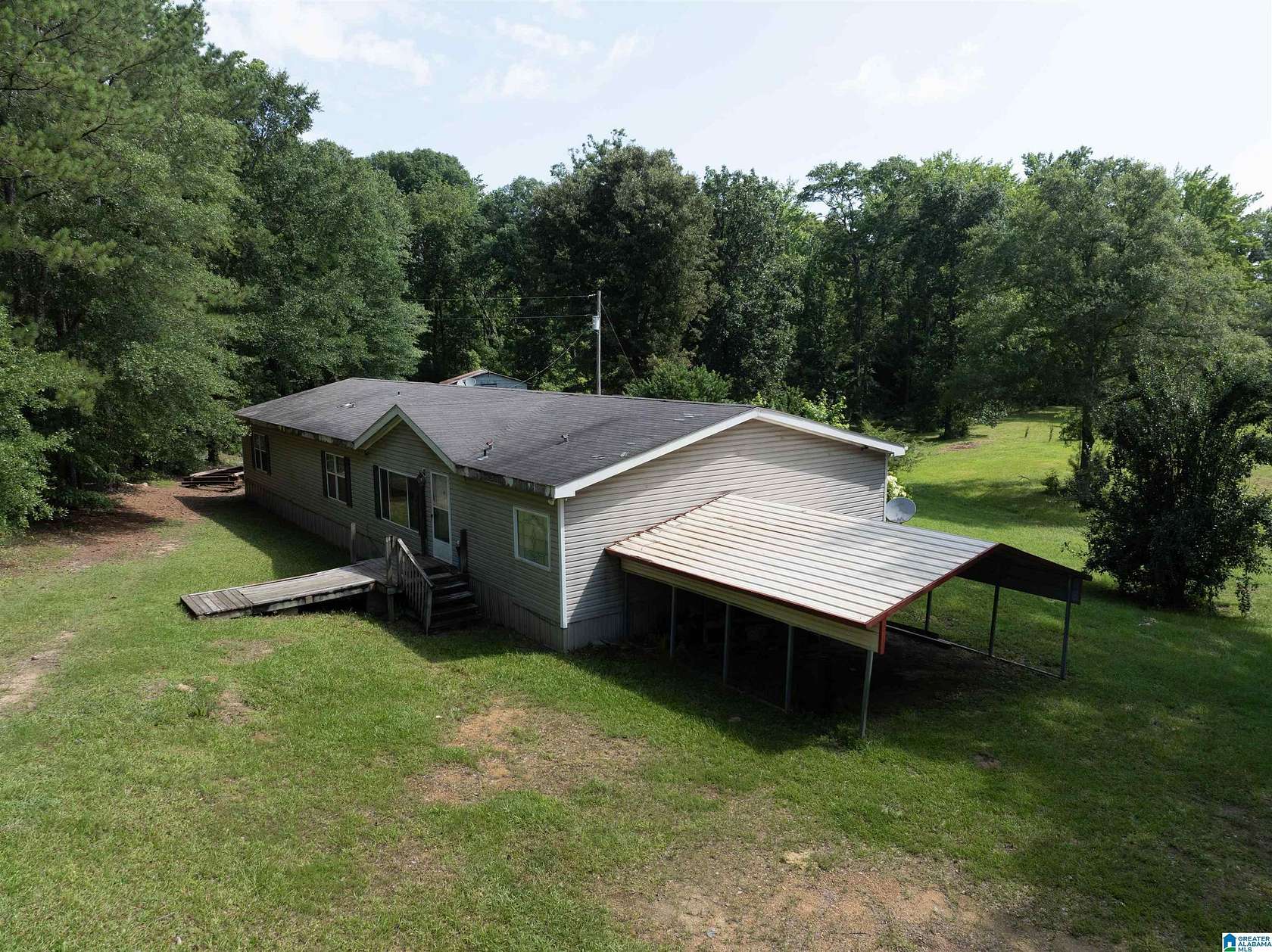 6 Acres of Land with Home for Sale in Talladega, Alabama