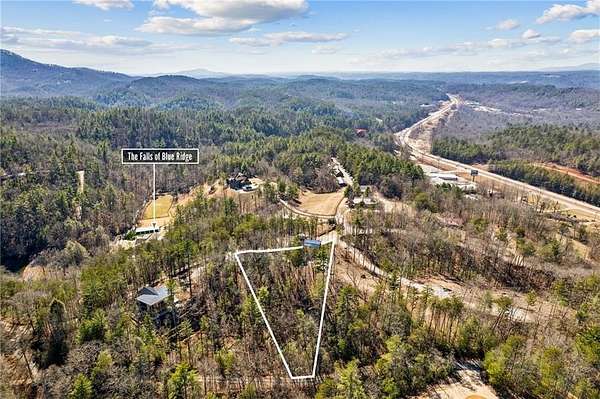 1.5 Acres of Residential Land with Home for Sale in Ellijay, Georgia