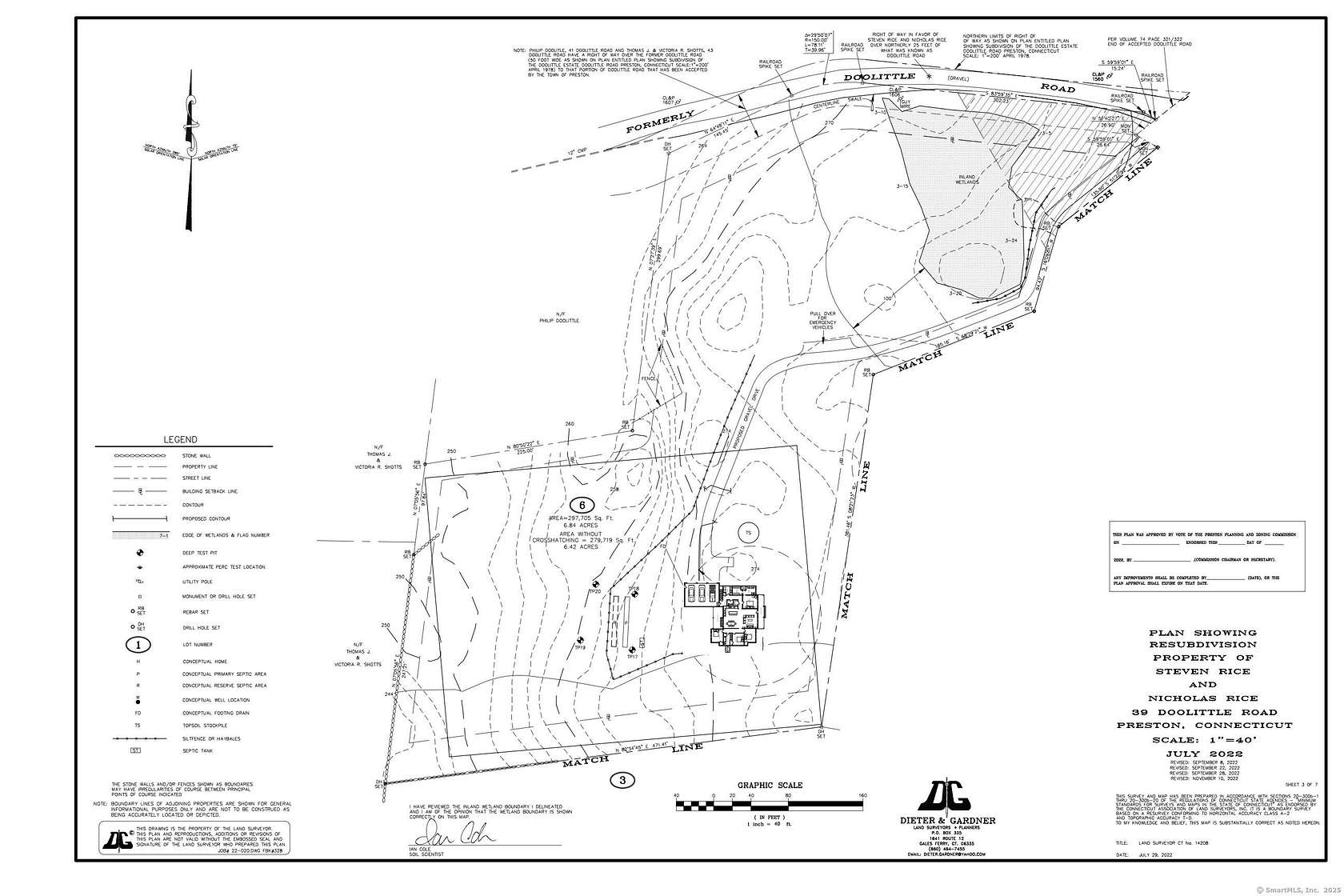 6.84 Acres of Residential Land for Sale in Preston Town, Connecticut