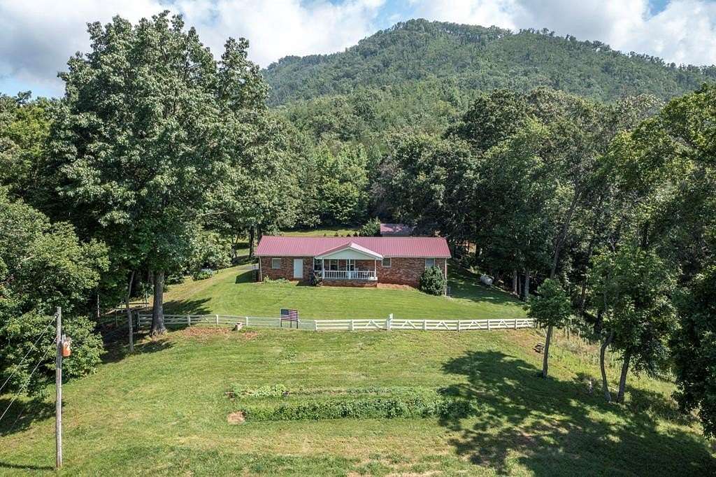 5.29 Acres of Land with Home for Sale in Hayesville, North Carolina