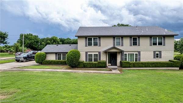 1.5 Acres of Residential Land with Home for Sale in Muldrow, Oklahoma