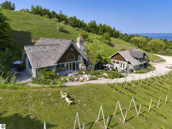 11.5 Acres of Land with Home for Sale in Suttons Bay, Michigan
