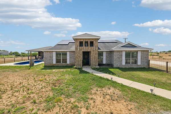 4.5 Acres of Residential Land with Home for Sale in Adkins, Texas