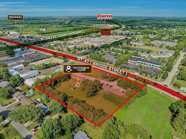 3.68 Acres of Commercial Land for Sale in Yorkville, Illinois
