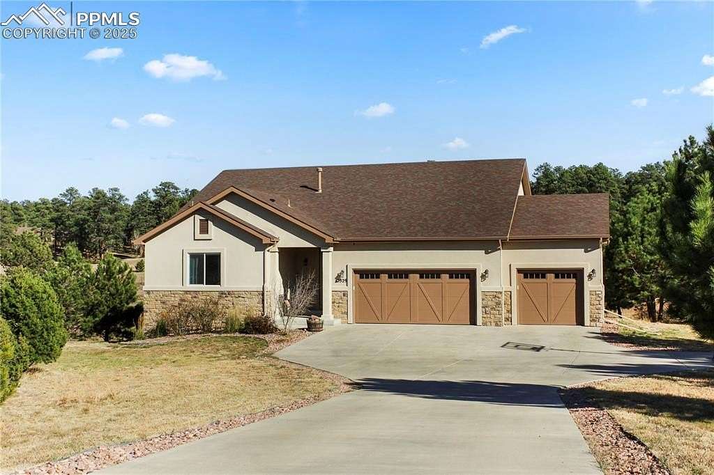 3 Acres of Residential Land with Home for Sale in Colorado Springs, Colorado