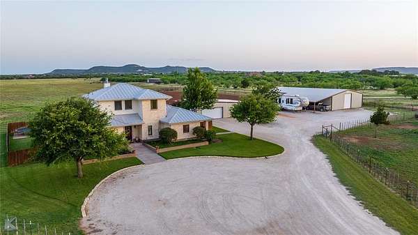 12.5 Acres of Land with Home for Sale in Tuscola, Texas