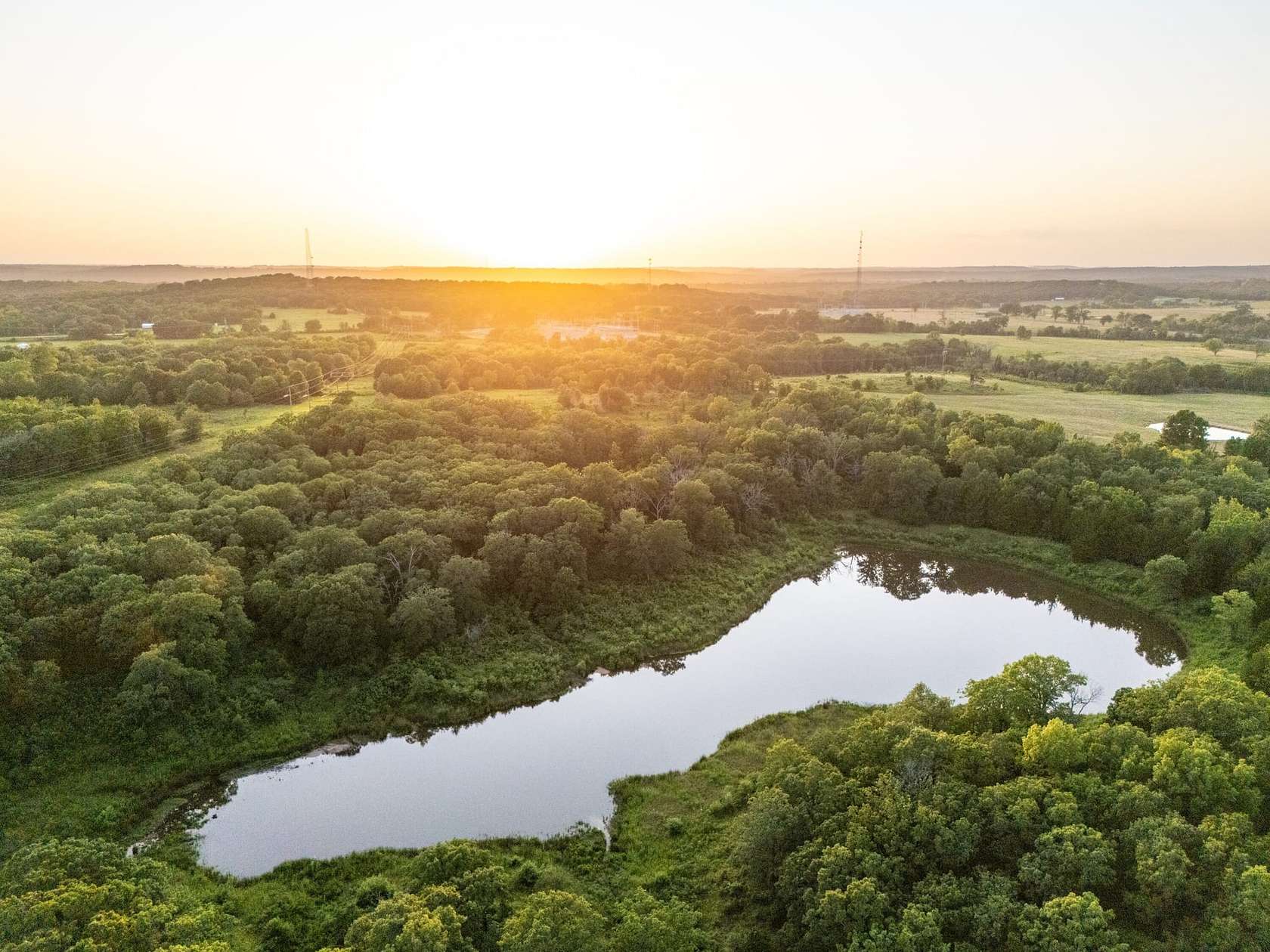 190 Acres of Recreational Land & Farm for Sale in Weleetka, Oklahoma