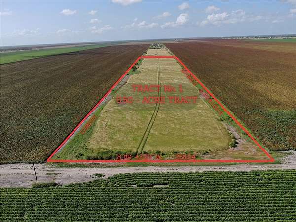 5.5 Acres of Land for Sale in Robstown, Texas