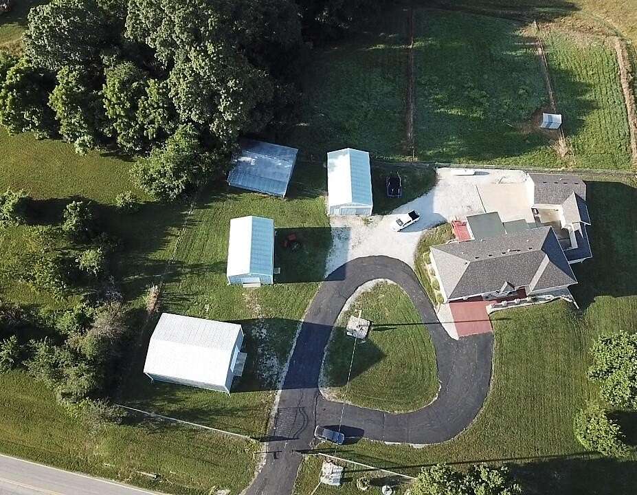 9.43 Acres of Land with Home for Sale in Highlandville, Missouri