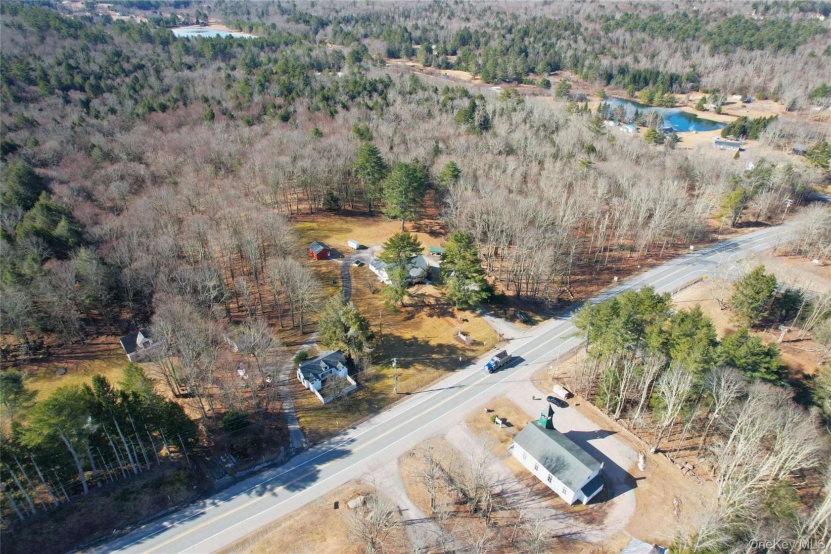 26.8 Acres of Land with Home for Sale in Mongaup Valley, New York