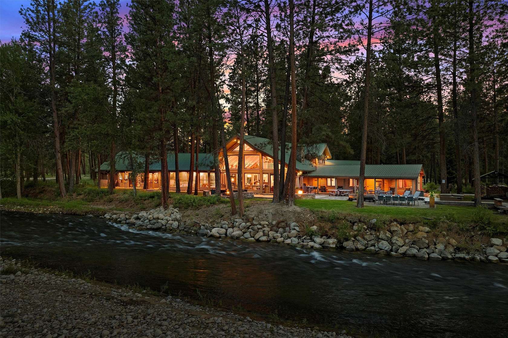 21.7 Acres of Recreational Land with Home for Sale in Hamilton, Montana