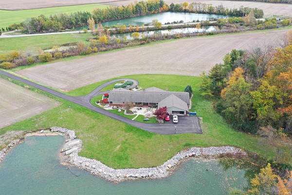22 Acres of Recreational Land with Home for Sale in Hoagland, Indiana