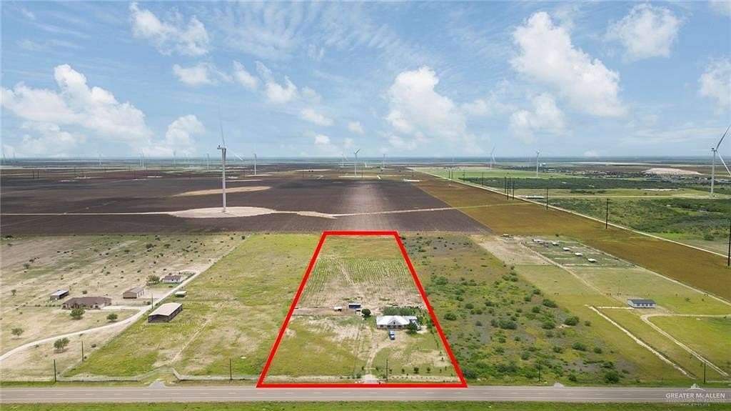 9.88 Acres of Residential Land with Home for Sale in Edinburg, Texas