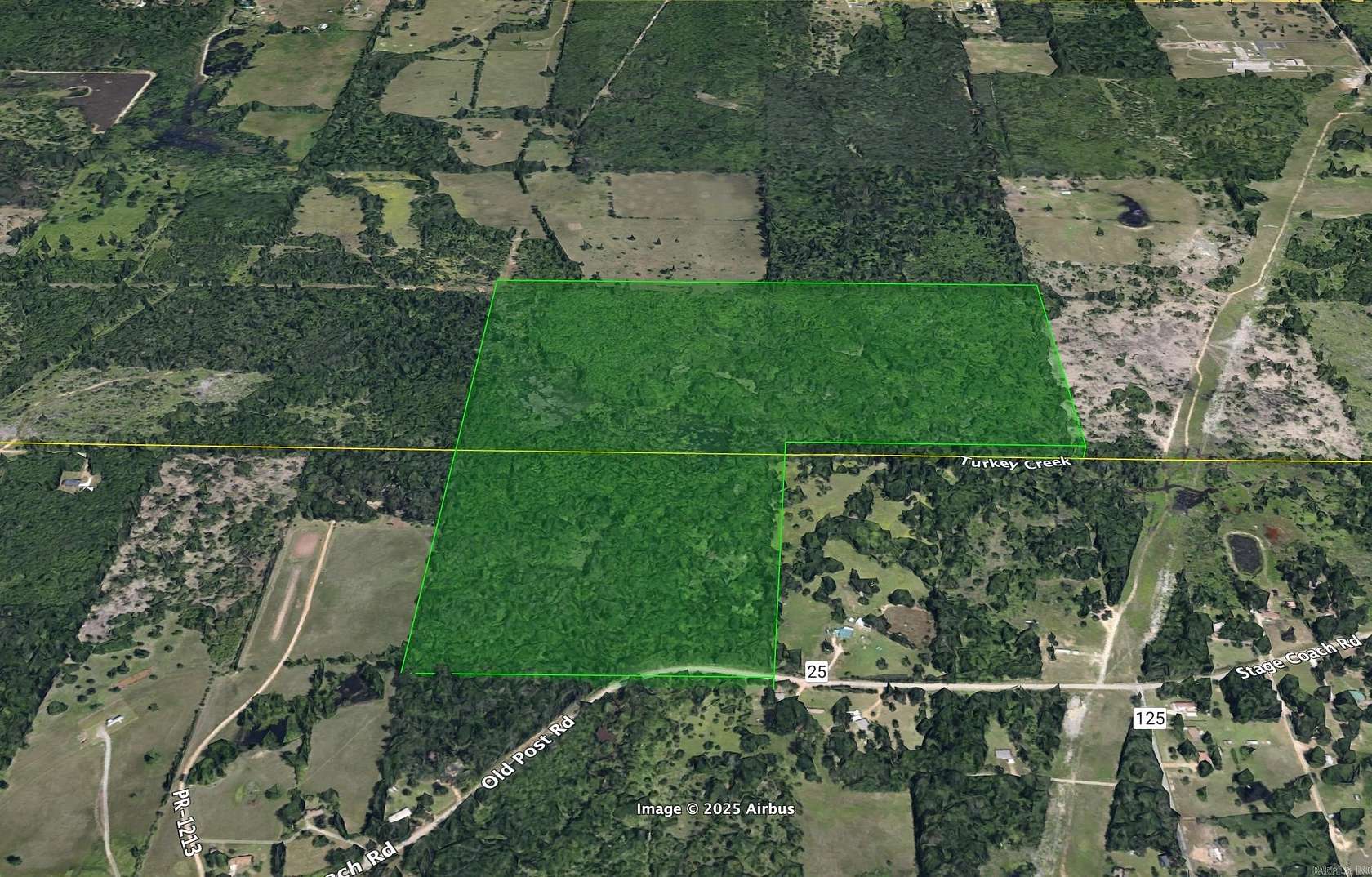 120 Acres of Recreational Land for Sale in Texarkana, Arkansas