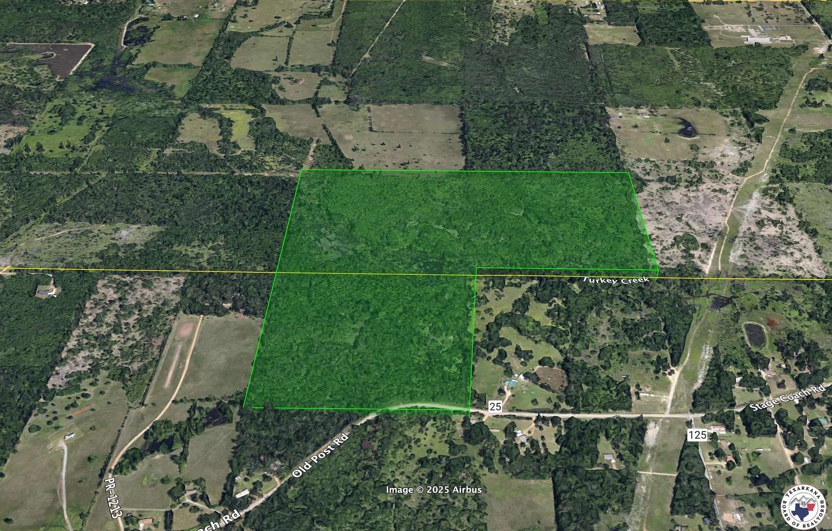 120 Acres of Recreational & Residential Land for Sale in Texarkana, Arkansas