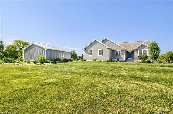 2.5 Acres of Residential Land with Home for Sale in Imlay City, Michigan