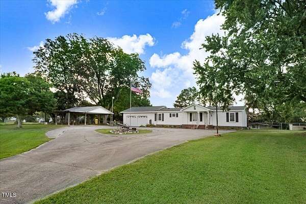 2 Acres of Residential Land with Home for Sale in Smithfield, North Carolina