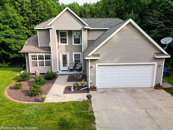 3 Acres of Residential Land with Home for Sale in Bailey, Michigan