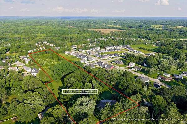 7.7 Acres of Residential Land with Home for Sale in Bloomington, Indiana
