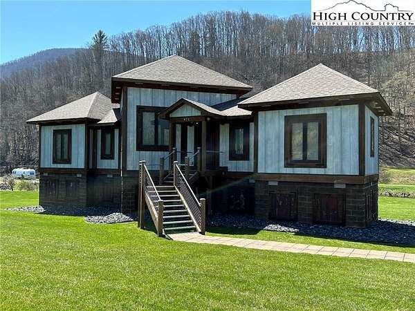 2.22 Acres of Residential Land with Home for Sale in Lansing, North Carolina