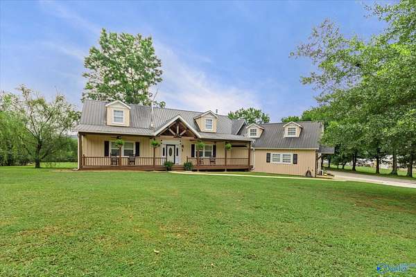 3.7 Acres of Residential Land with Home for Sale in Guntersville, Alabama