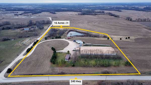 16 Acres of Agricultural Land for Sale in Gilliam, Missouri