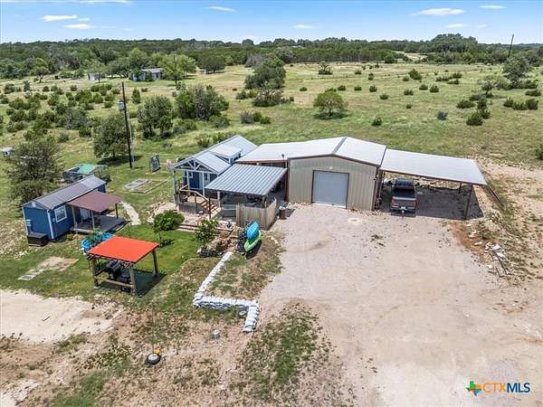 10.3 Acres of Land with Home for Sale in Lampasas, Texas