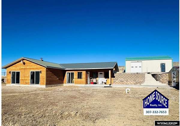 6.5 Acres of Residential Land with Home for Sale in Lander, Wyoming