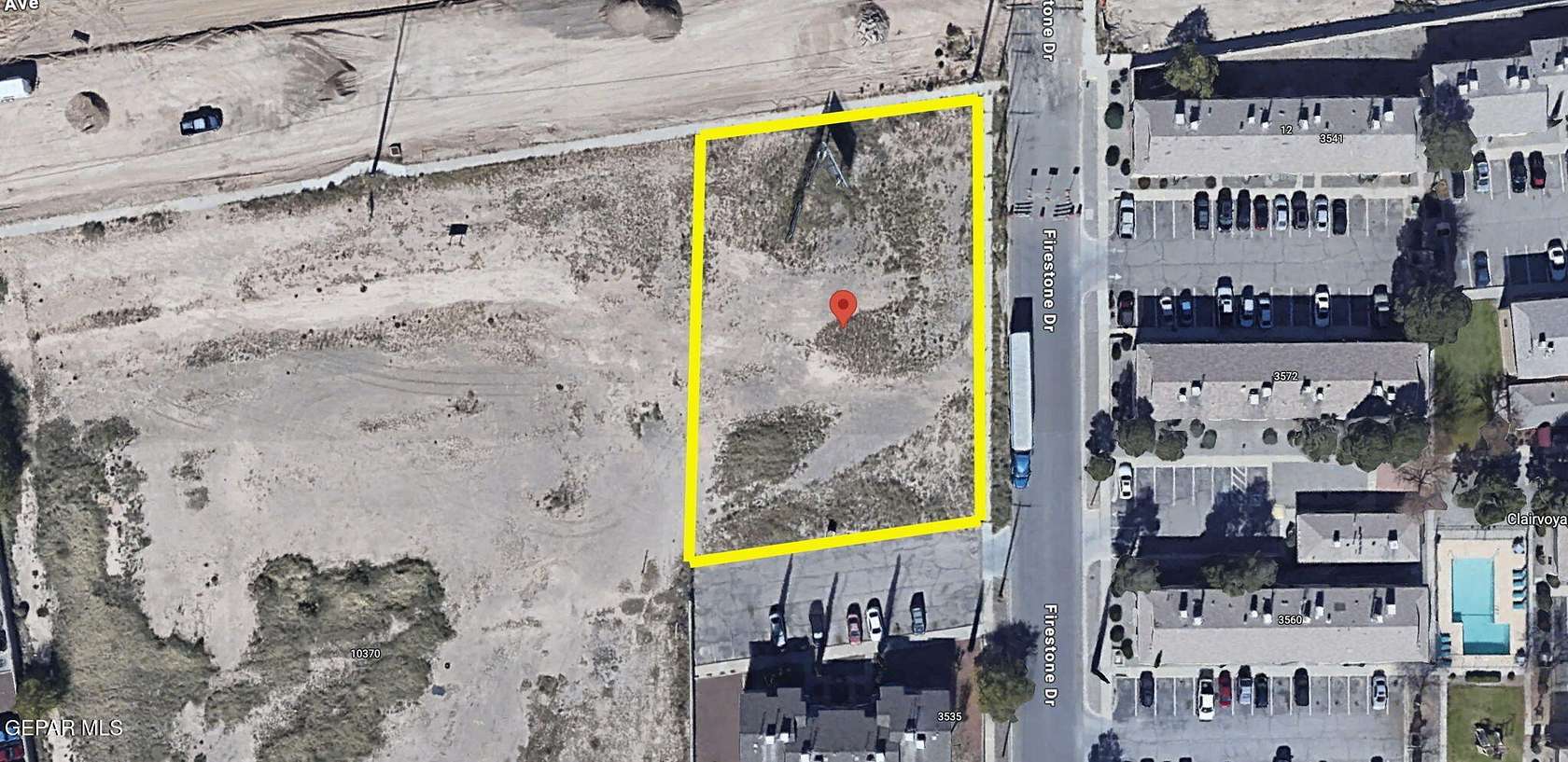 0.63 Acres of Commercial Land for Sale in El Paso, Texas