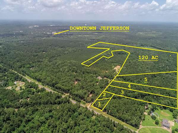 4.25 Acres of Residential Land for Sale in Jefferson, Texas