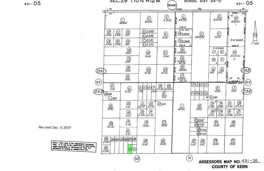 1.25 Acres of Land for Sale in Rosamond, California
