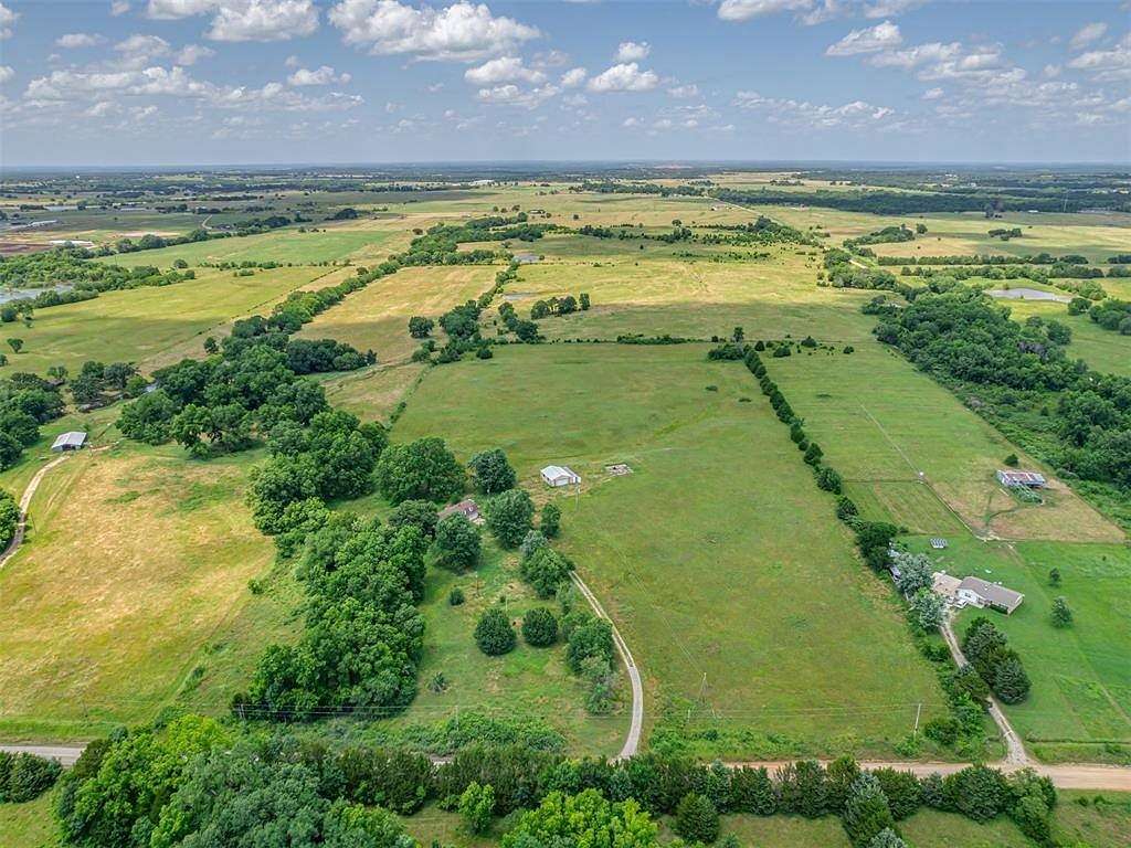 19.9 Acres of Land with Home for Sale in Prague, Oklahoma