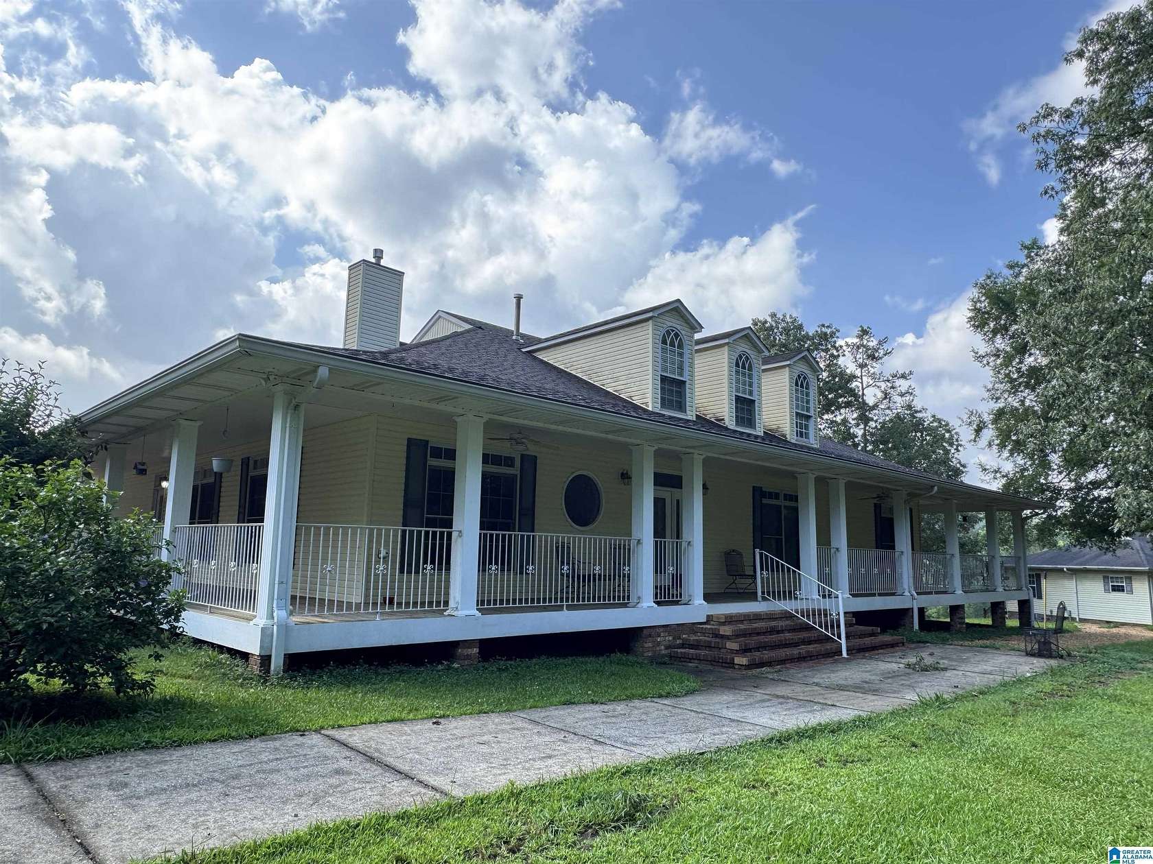 136 Acres of Land with Home for Sale in Vincent, Alabama