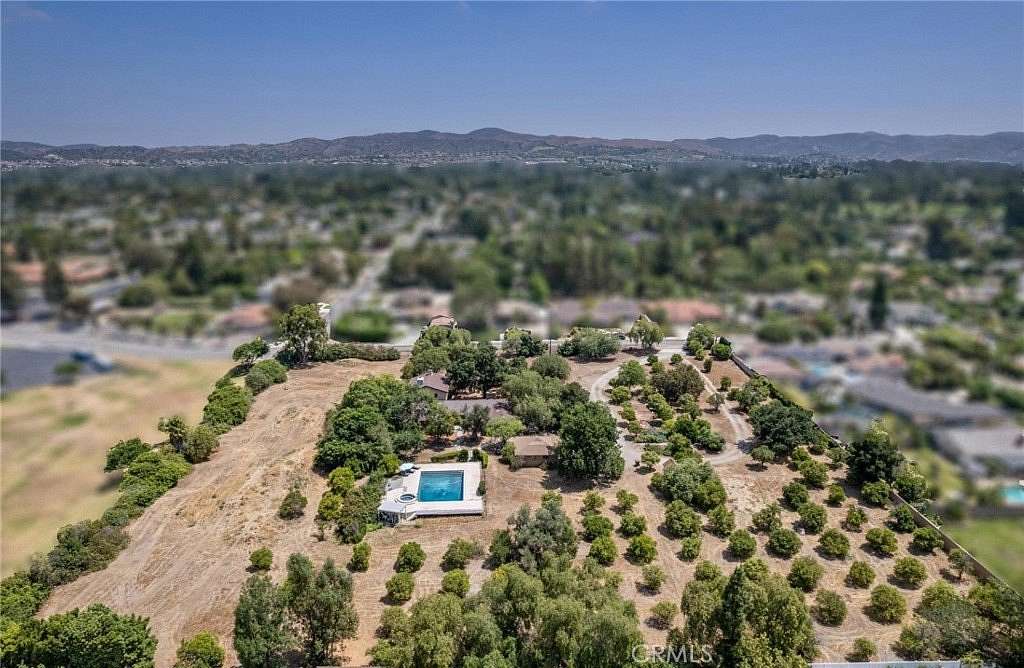 3.77 Acres of Residential Land with Home for Sale in Yorba Linda, California
