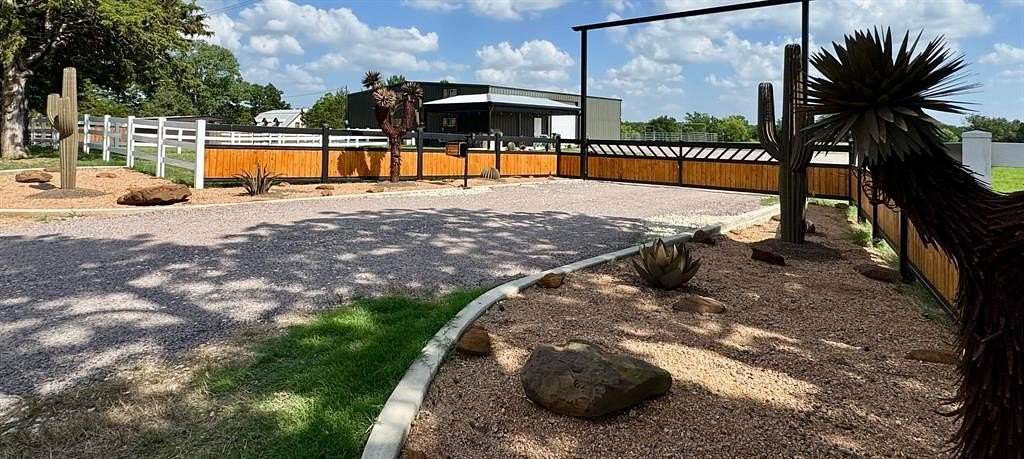 8.42 Acres of Land with Home for Sale in Valley View, Texas