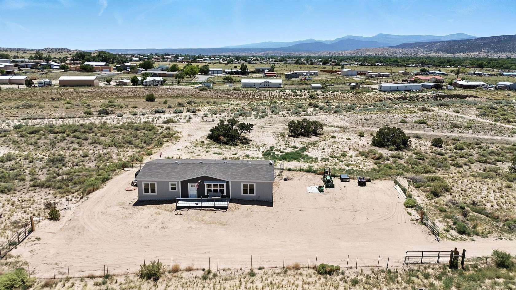 1.7 Acres of Residential Land with Home for Sale in Alcalde, New Mexico