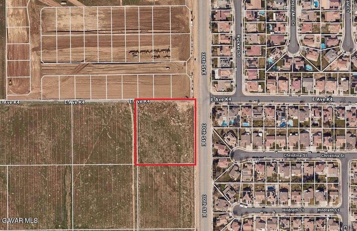 2.34 Acres of Land for Sale in Lancaster, California