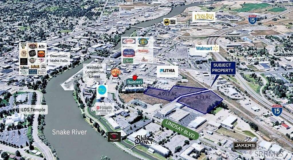 4.23 Acres of Commercial Land for Sale in Idaho Falls, Idaho