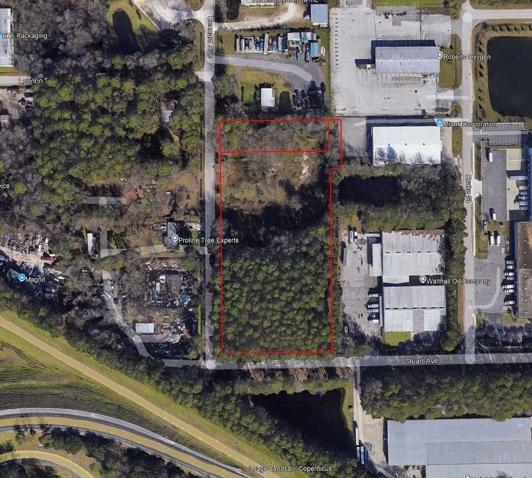 4.42 Acres of Commercial Land for Sale in Jacksonville, Florida
