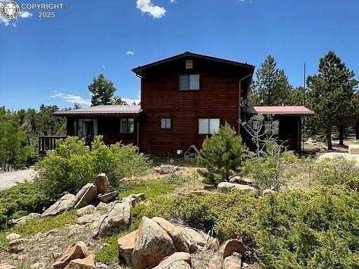 36.4 Acres of Recreational Land with Home for Sale in Cotopaxi, Colorado