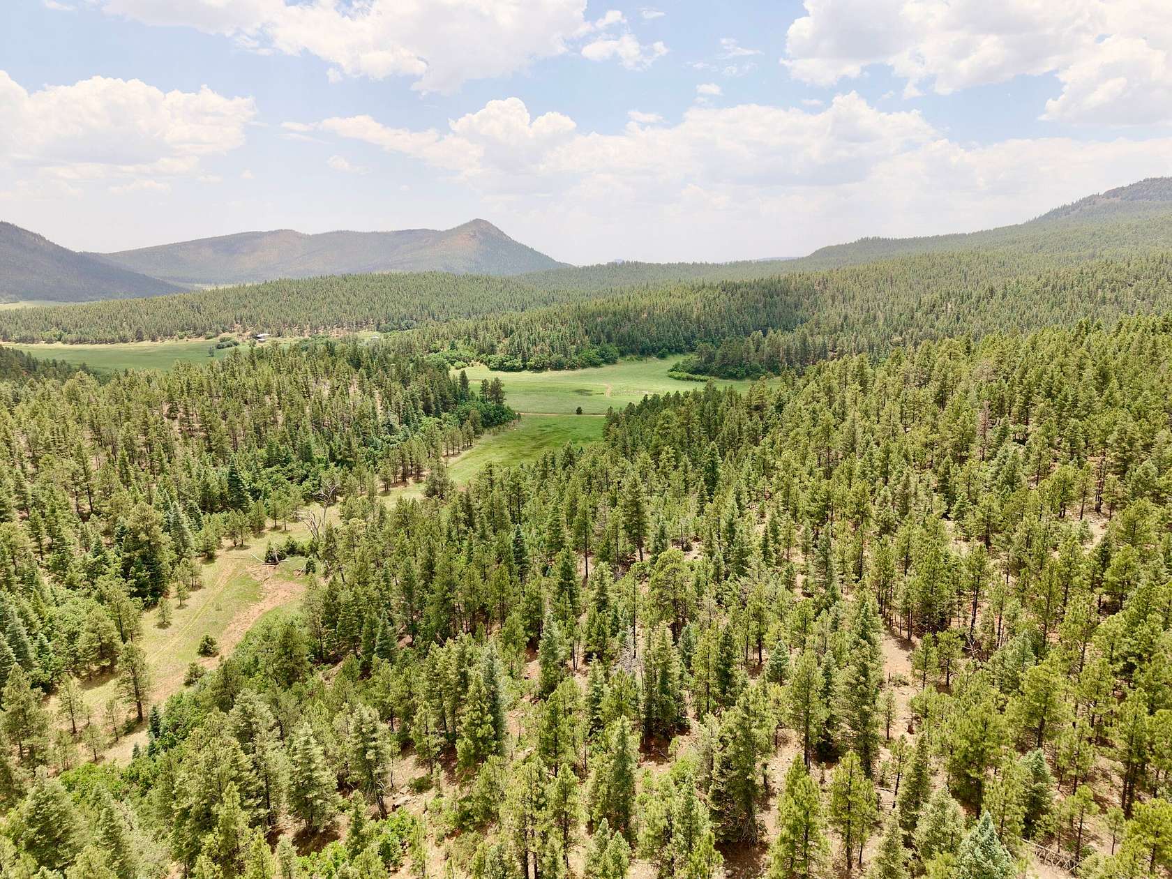 120 Acres of Recreational Land with Home for Sale in Ocate, New Mexico