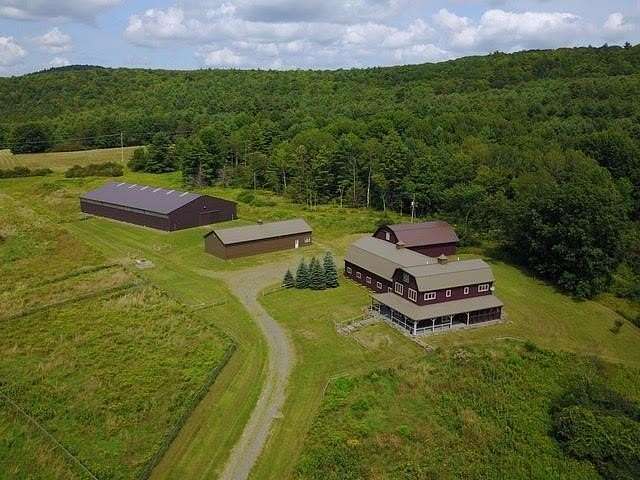 133 Acres of Land with Home for Sale in Oneonta, New York