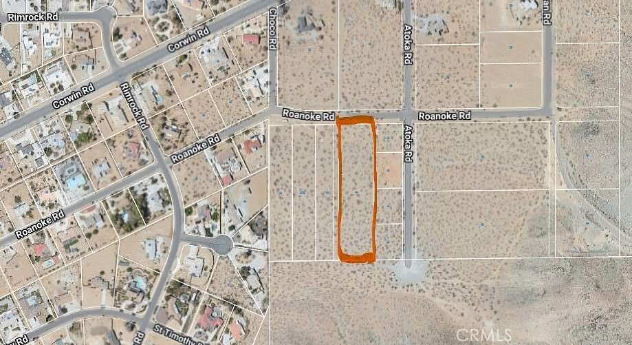 2.38 Acres of Residential Land for Sale in Apple Valley, California