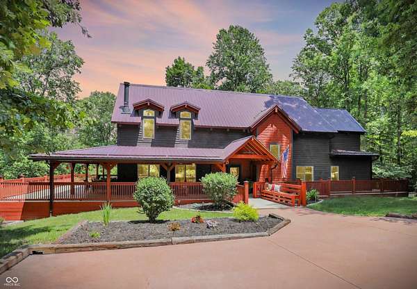 5.1 Acres of Residential Land with Home for Sale in Unionville, Indiana