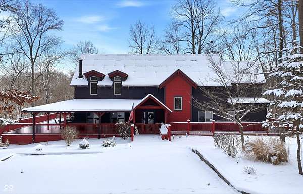 5.1 Acres of Residential Land with Home for Sale in Unionville, Indiana