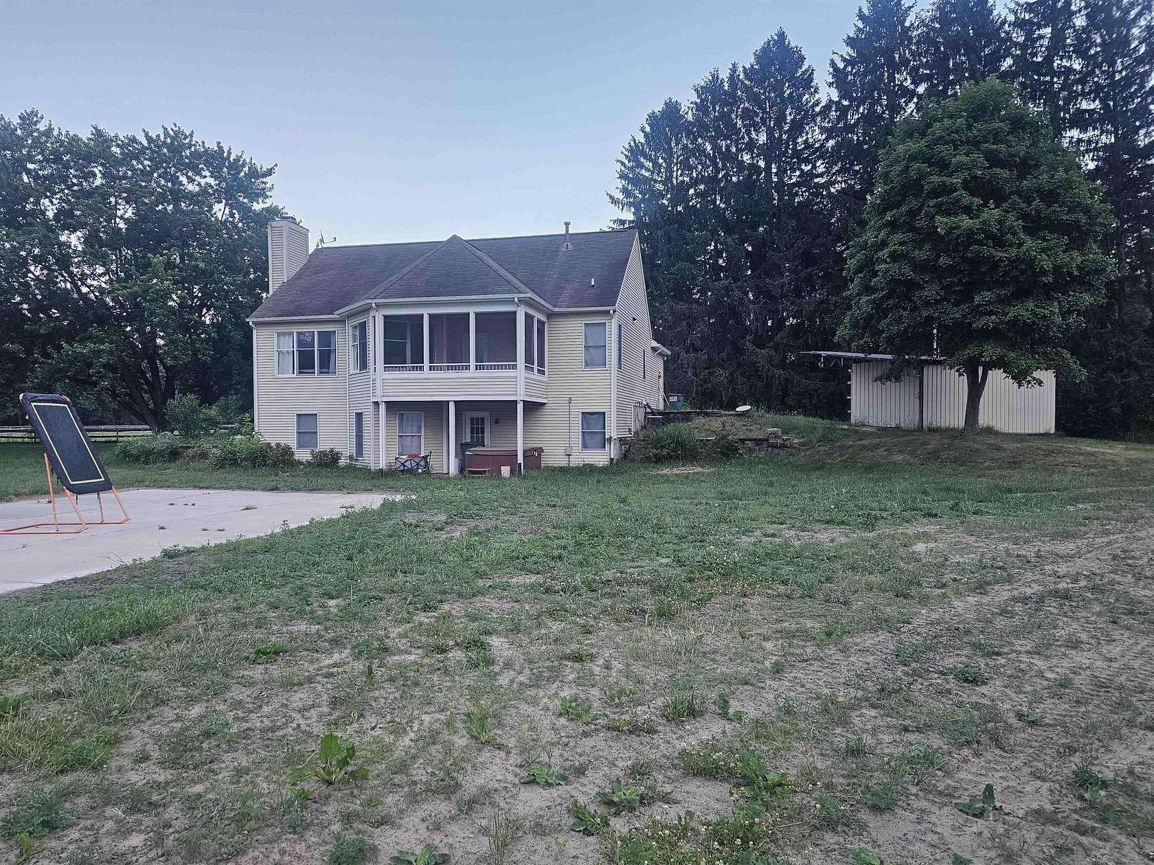 20 Acres of Agricultural Land with Home for Sale in Nunica, Michigan