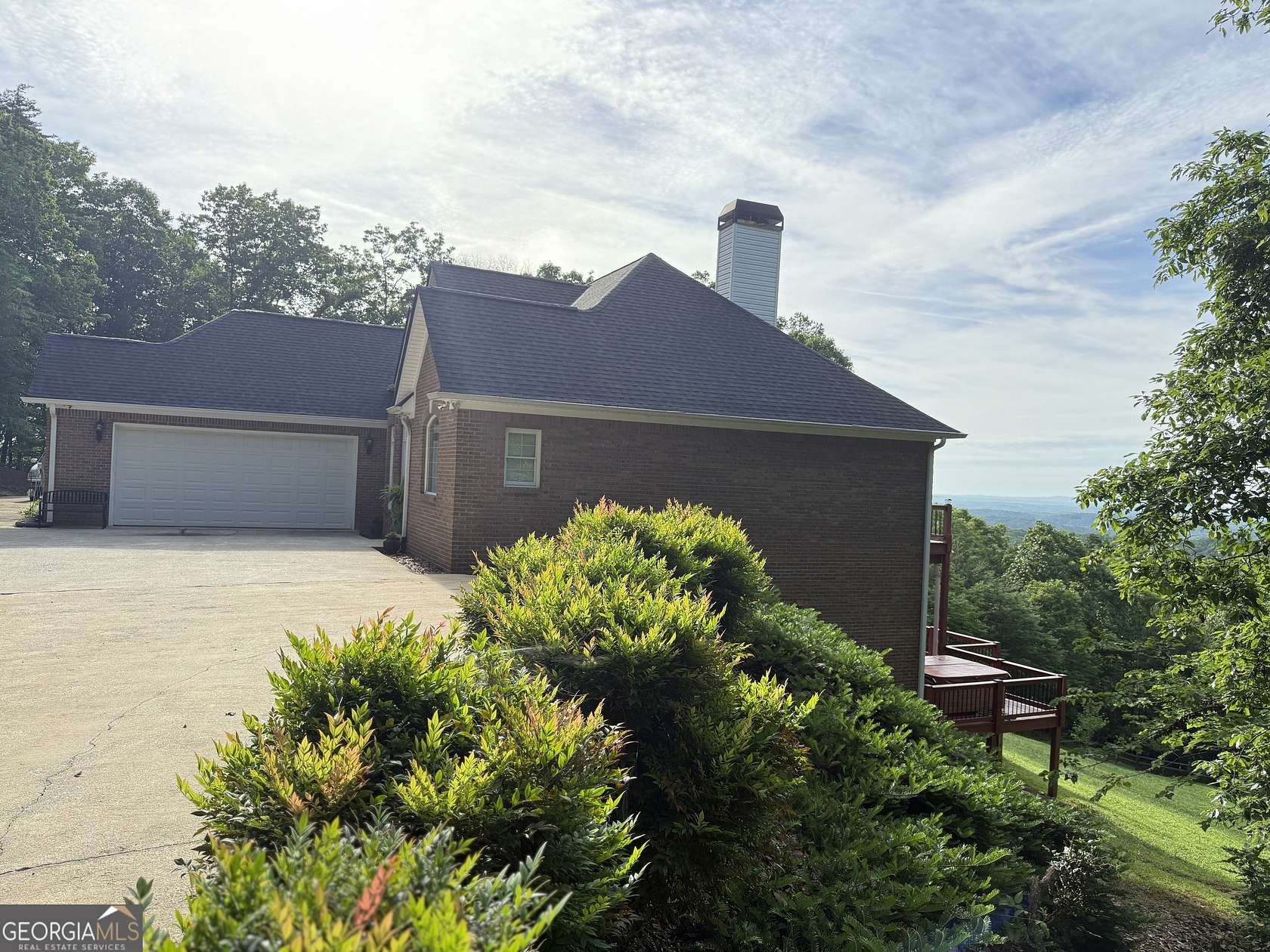 8.44 Acres of Land with Home for Sale in Cleveland, Georgia